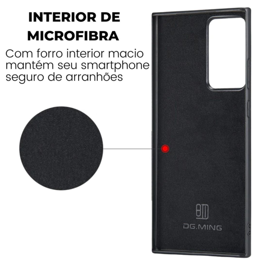 Funda Samsung de Piel Ultradelgada con Cartera Magnética 2 en 1
