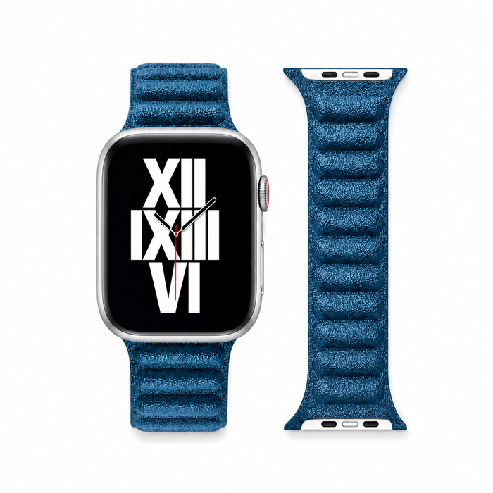 Correa Deportiva Alcantara para Apple Watch - Azul Océano