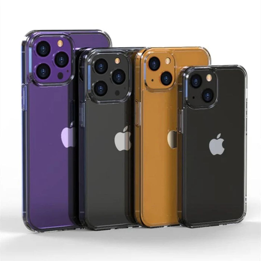Funda iPhone Transparente de Vidrio Templado - HD Glass