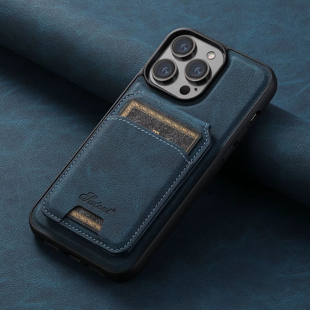 Funda iPhone Cartera de Piel