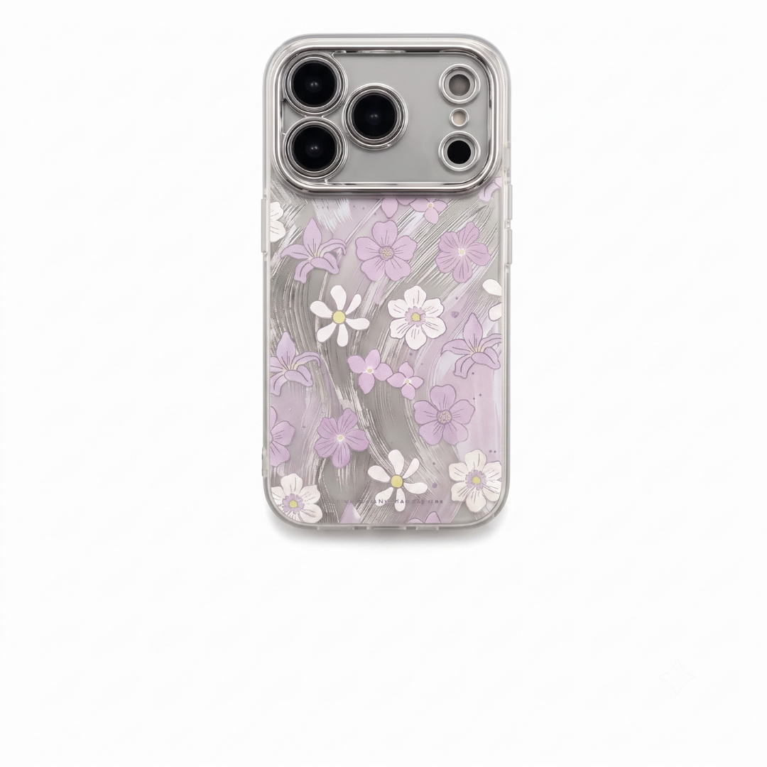 Funda iPhone Jardín Cristal Floral
