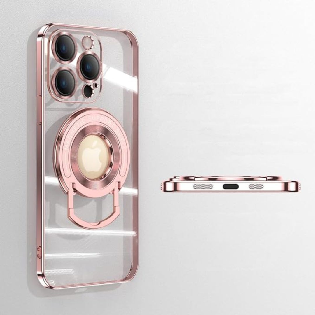 Funda iPhone Magnética Cristal Transparente