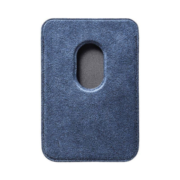 Cartera MagSafe Alcantara - Azul Océano
