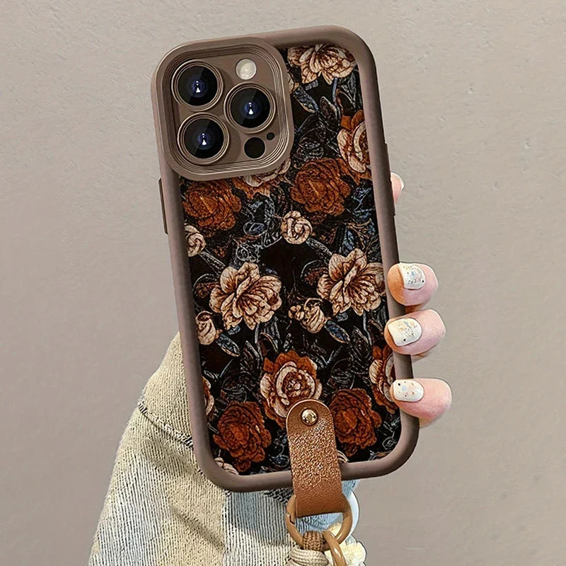 Funda iPhone Jardín Barroco protección de cámara