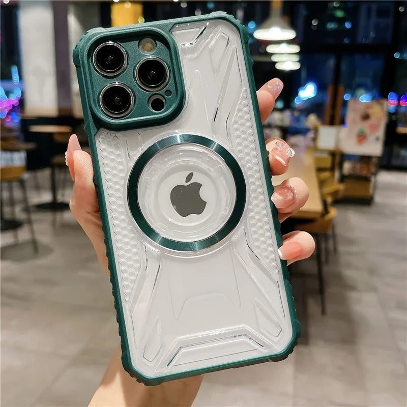 Funda iPhone de Silicón Diseño Protector MagSafe