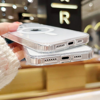 Funda iPhone de Silicón Anti-amarillamiento MagSafe
