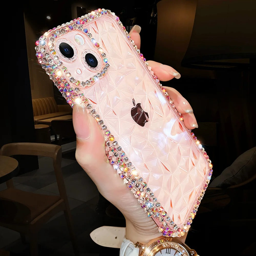 Funda iPhone Diamante con Brillos Pro
