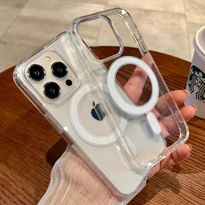 Funda iPhone de Silicón Anti-amarillamiento MagSafe