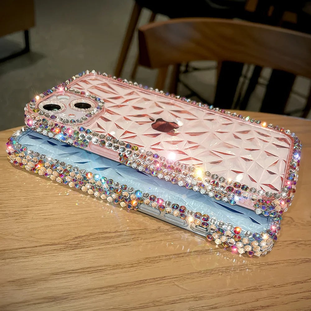 Funda iPhone Diamante con Brillos Pro