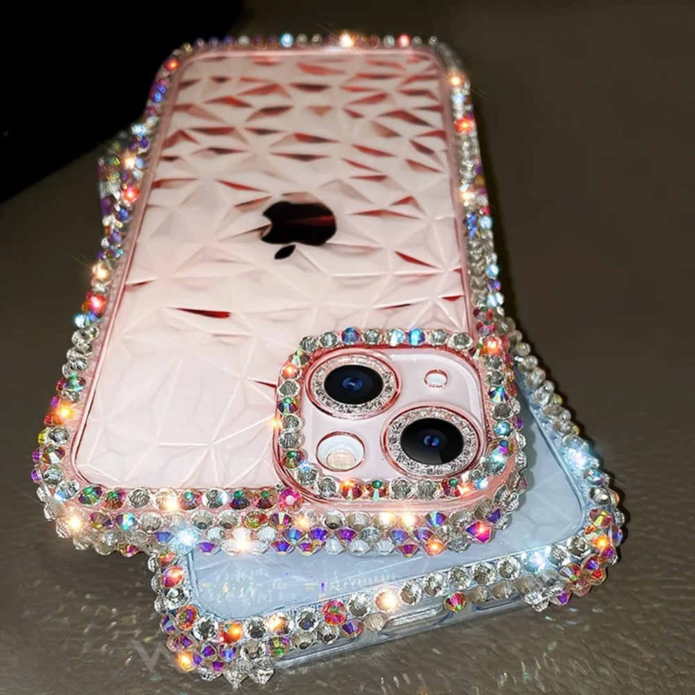 Funda iPhone Diamante con Brillos Pro