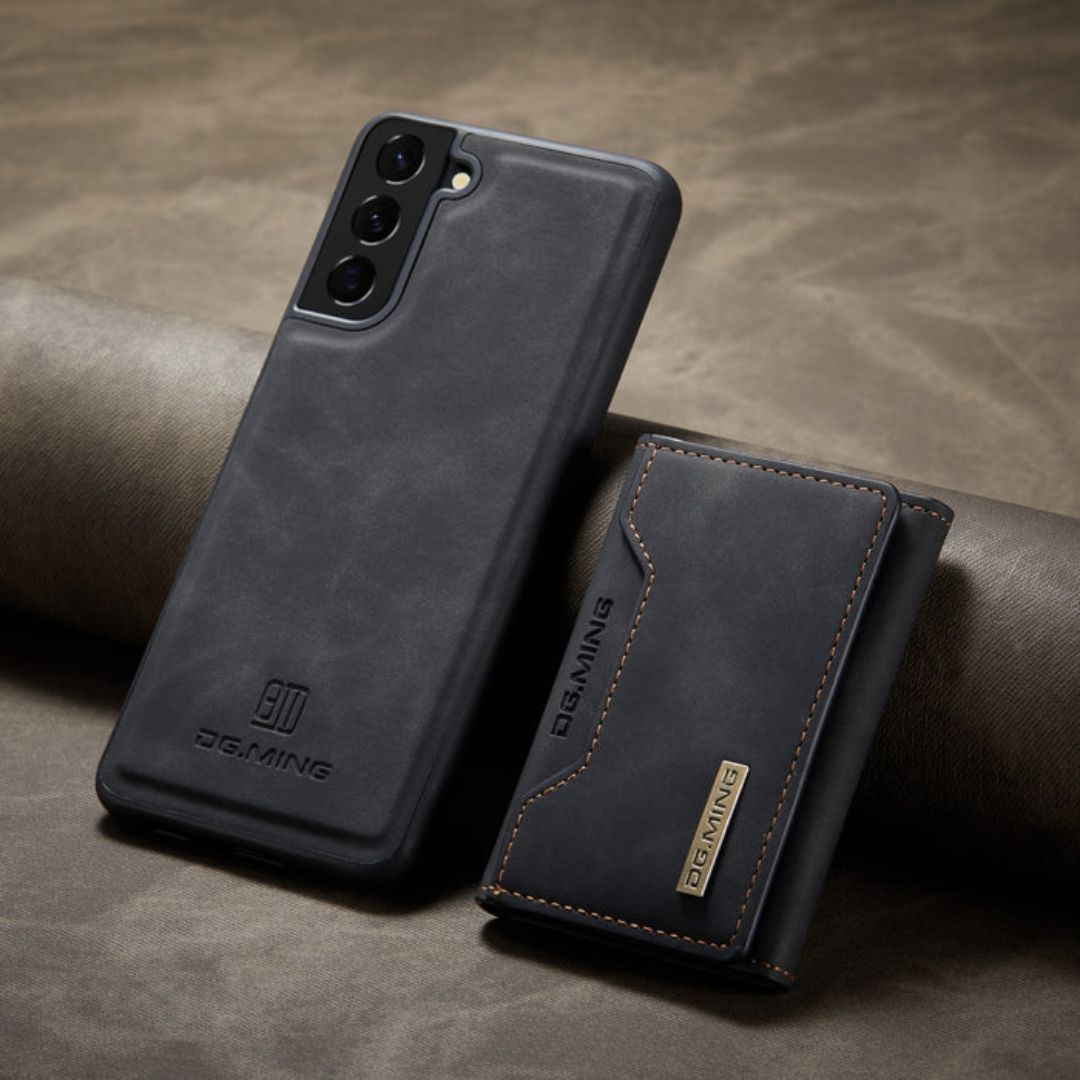 Funda Samsung de Piel Ultradelgada con Cartera Magnética 2 en 1