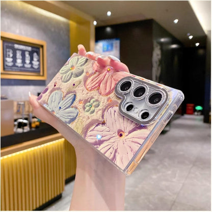 Funda Samsung Floral Retro Pintura al Óleo