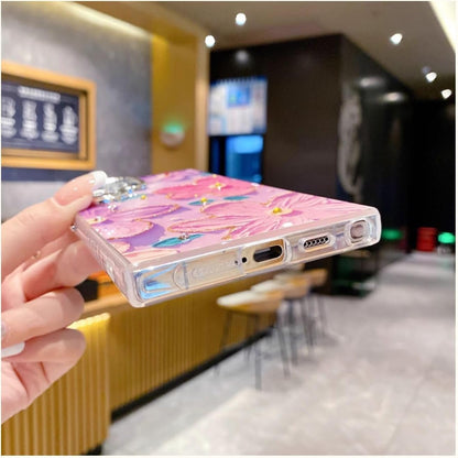 Funda Samsung Floral Retro Pintura al Óleo
