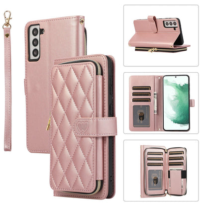 Funda cartera con correa cruzada para Samsung Galaxy A14/A34/A54