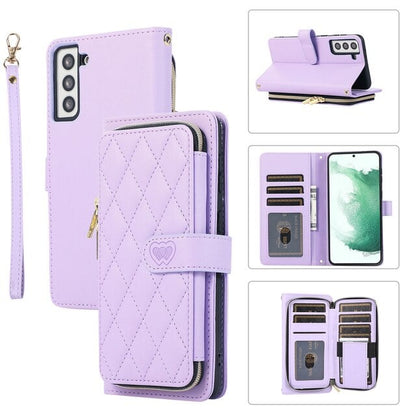 Funda cartera con correa cruzada para Samsung Galaxy A14/A34/A54