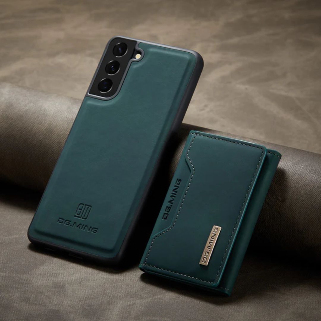 Funda Samsung de Piel Ultradelgada con Cartera Magnética 2 en 1
