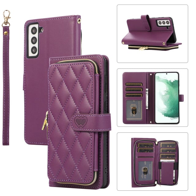 Funda cartera con correa cruzada para Samsung Galaxy A14/A34/A54
