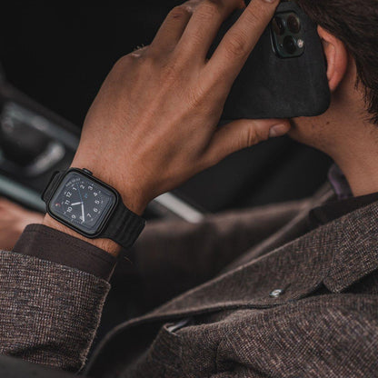 Correa Deportiva Alcantara para Apple Watch - Gris Espacial