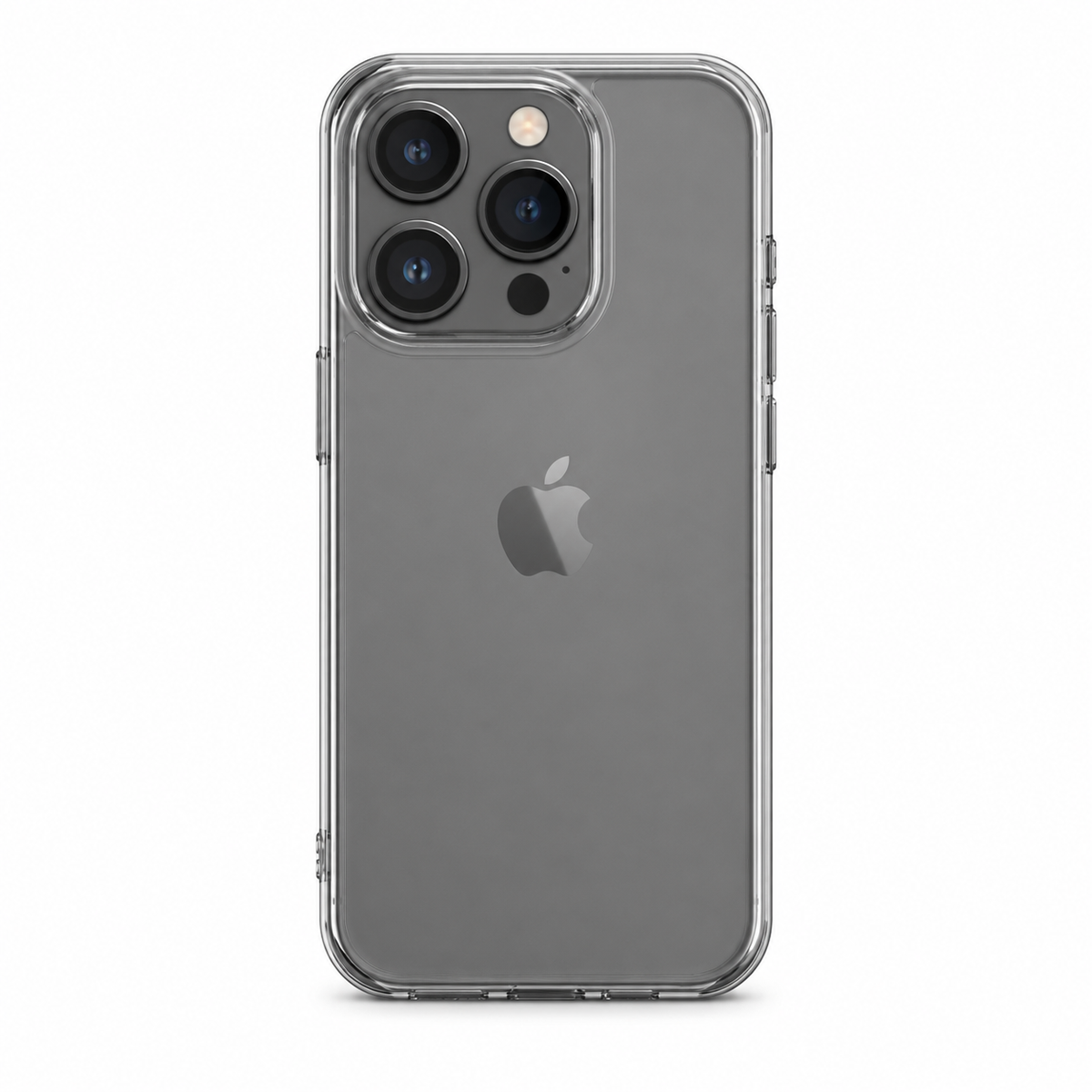 Funda iPhone Transparente de Vidrio Templado - HD Glass