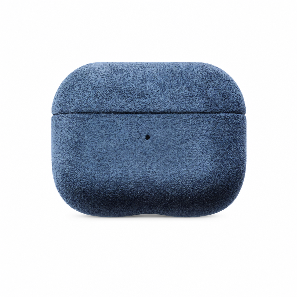 Funda AirPods Alcantara - Azul Océano