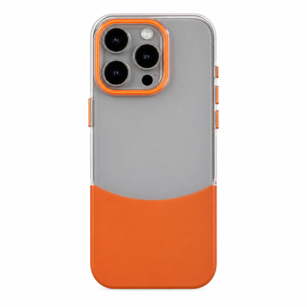 Funda iPhone Transparente Doble Capa