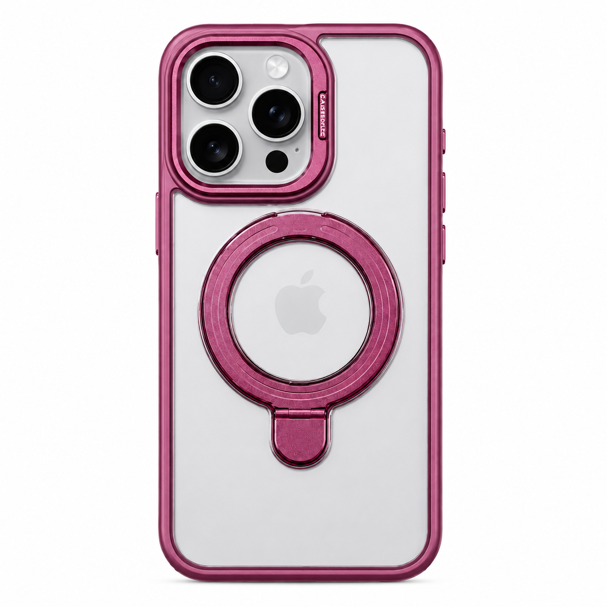 Funda iPhone Transparente MagSafe con Soporte