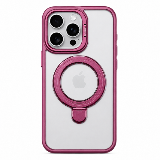 Funda iPhone Transparente MagSafe con Soporte