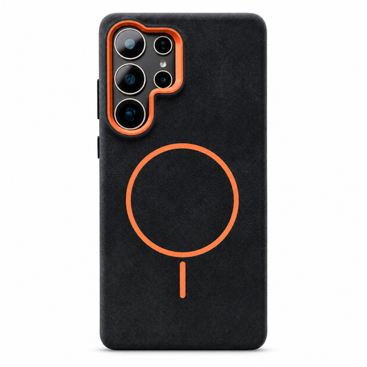 Funda Samsung de Piel Texturizada MagSafe