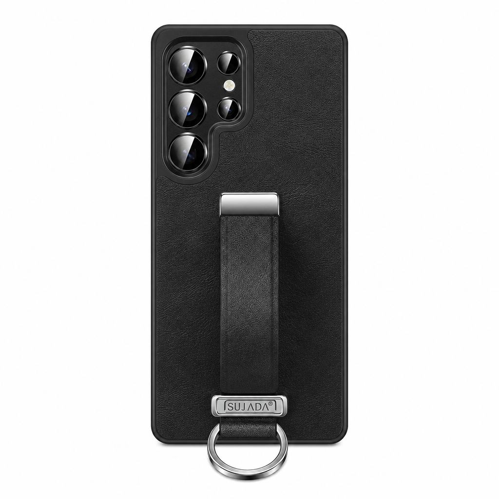 Funda Samsung Piel con Correa y Soporte