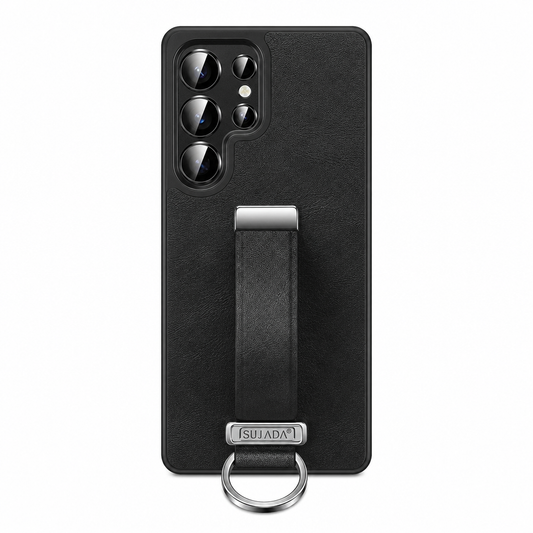 Funda Samsung Piel con Correa y Soporte