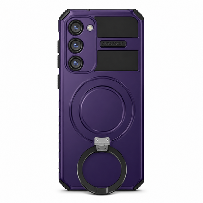 Funda Samsung Magnética con Soporte Plegable y Carga Inalámbrica