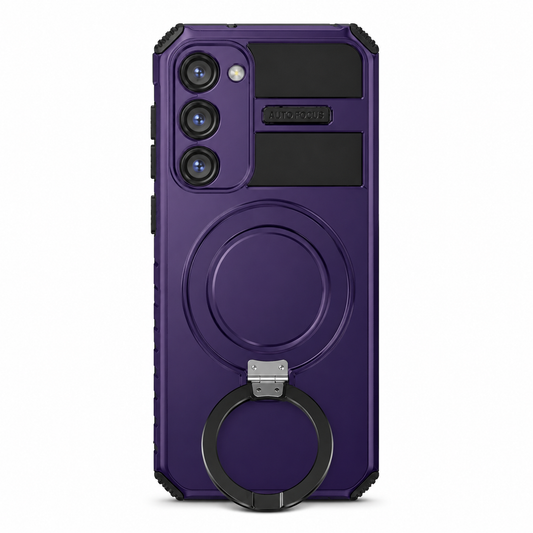 Funda Samsung Magnética con Soporte Plegable y Carga Inalámbrica