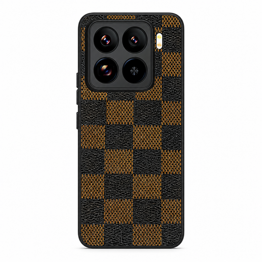 Funda Xiaomi de Piel a Cuadros