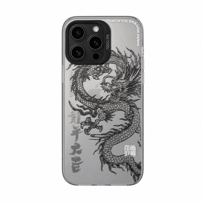 Funda iPhone de Silicón Dragón Chino
