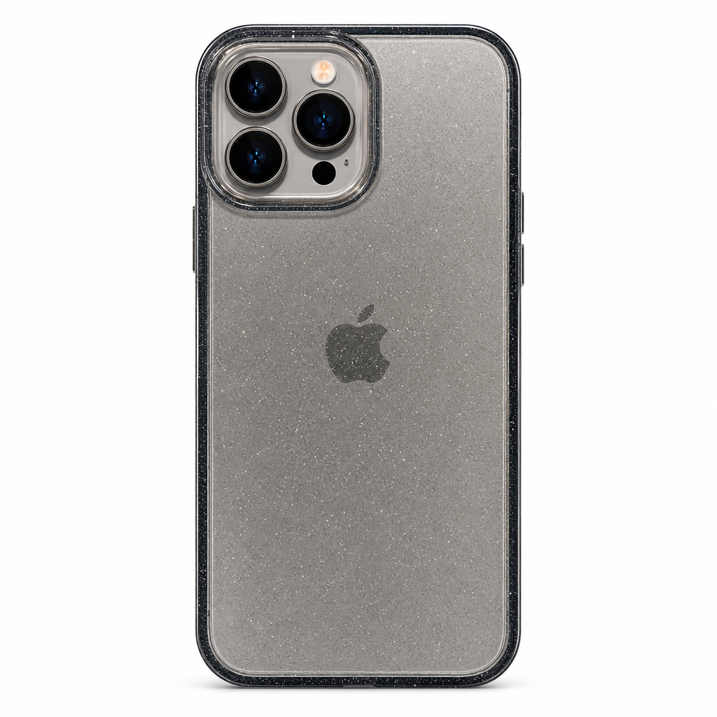 Funda iPhone Transparente con Brillos