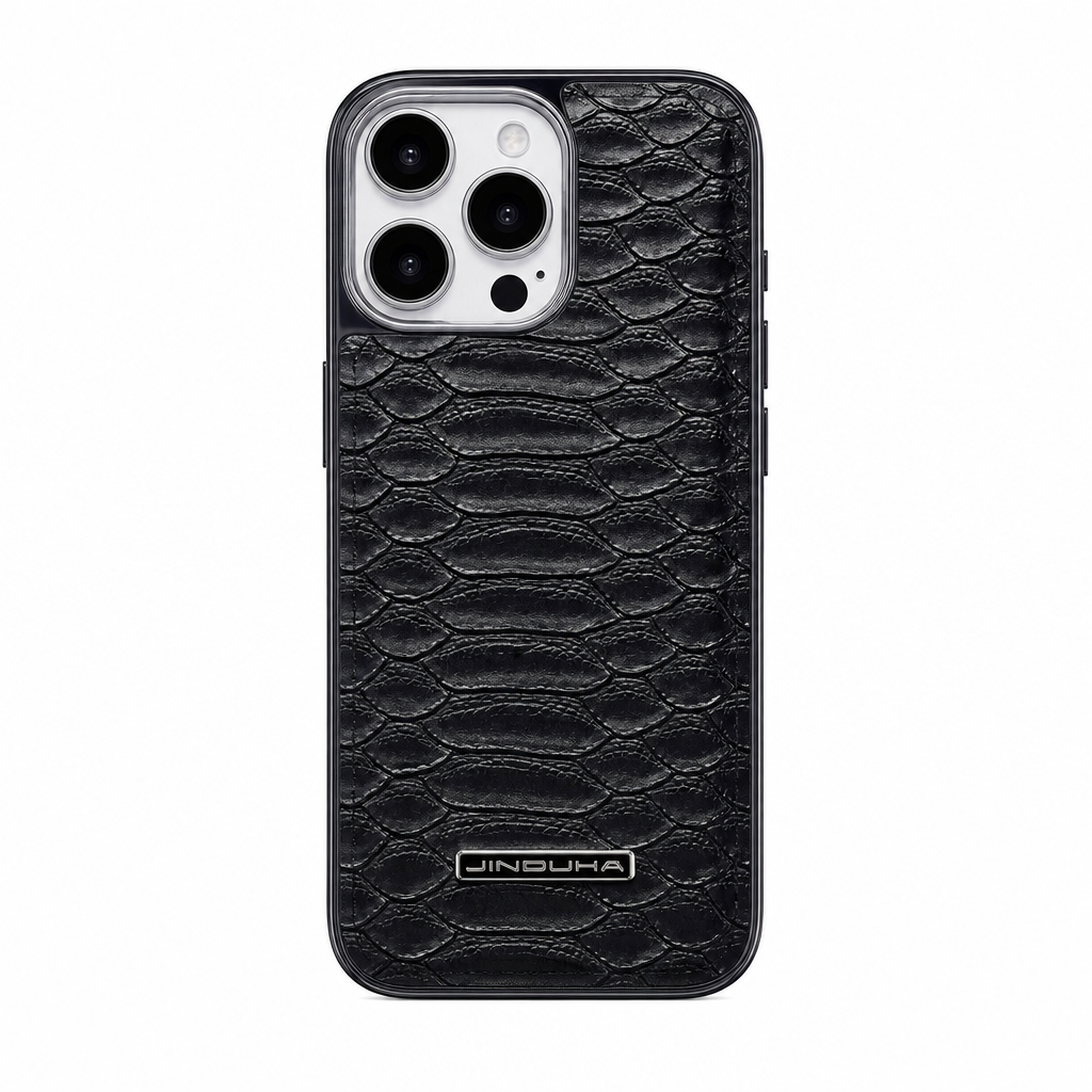 Funda iPhone de Piel Premium con Detalles