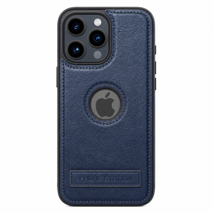 Funda iPhone de Piel con Logo Destacado
