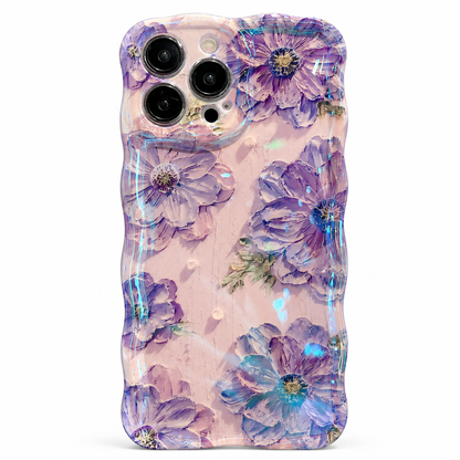 Funda iPhone Floral Retro Pintura al Óleo