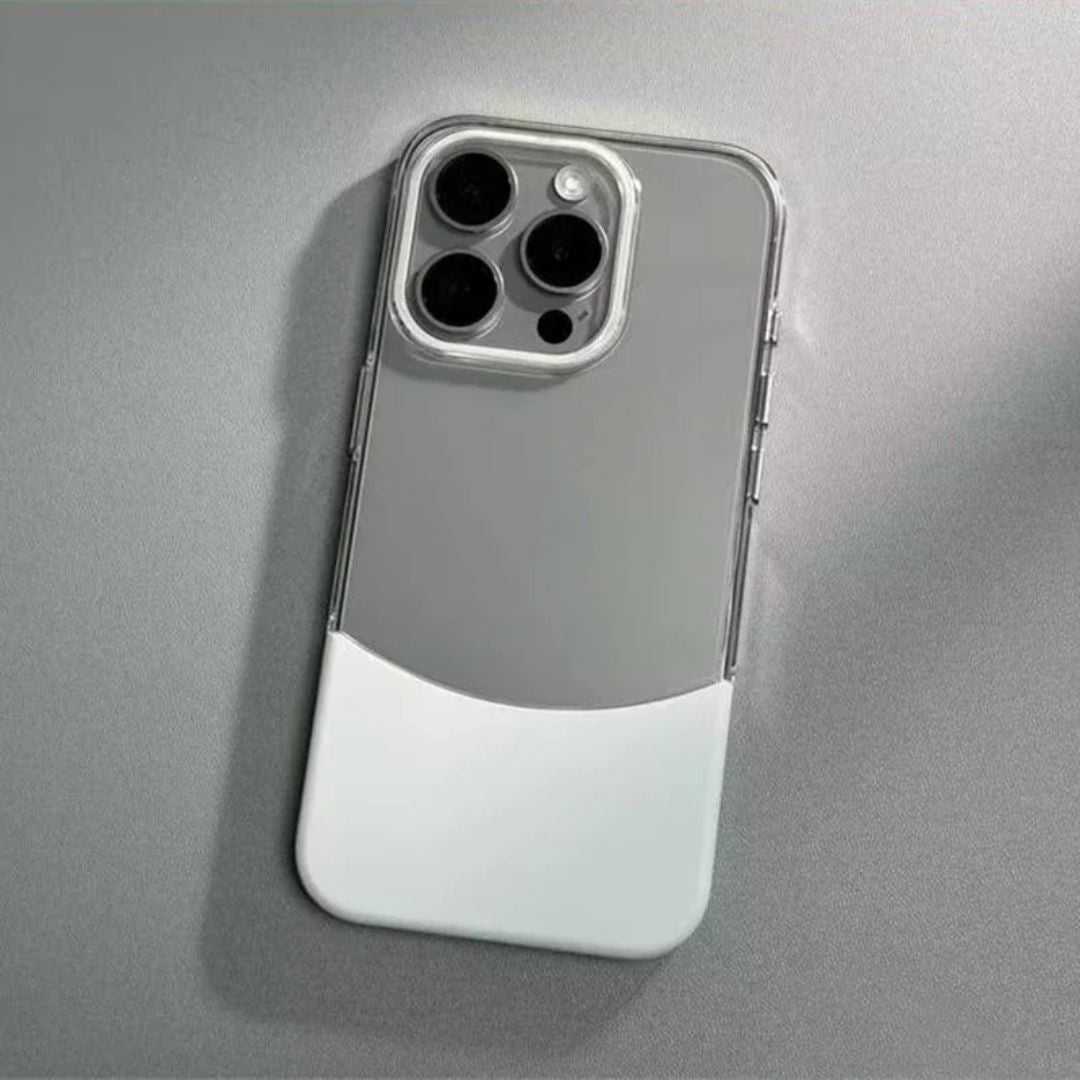 Funda iPhone Transparente Doble Capa