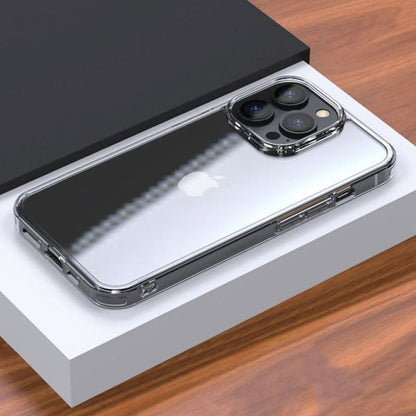 Funda iPhone Transparente de Vidrio Templado - HD Glass