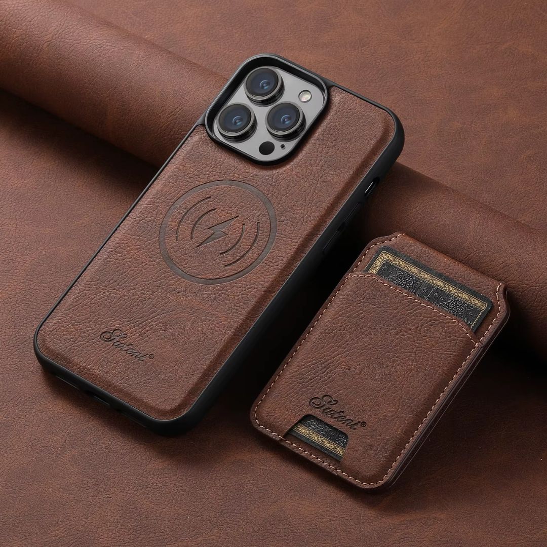 Funda iPhone Cartera de Piel