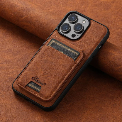 Funda iPhone Cartera de Piel