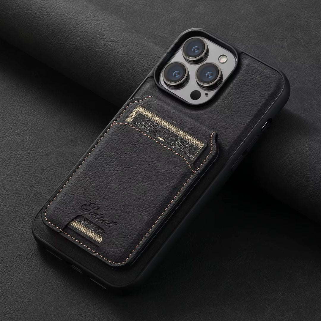 Funda iPhone Cartera de Piel