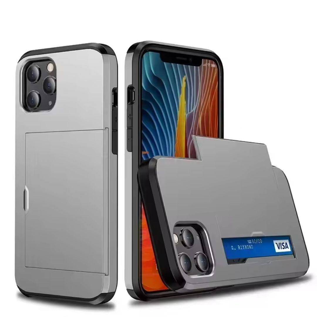 Funda iPhone Uso Rudo con Tarjetero