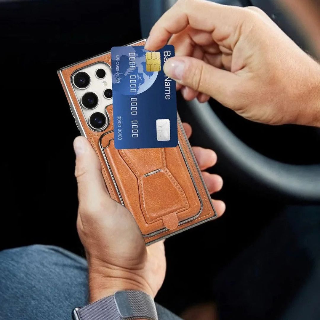 Funda Samsung Cartera de Piel