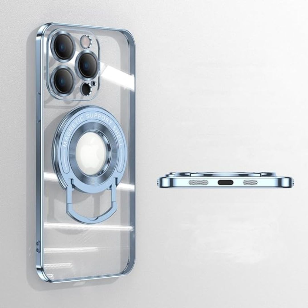 Funda iPhone Magnética Cristal Transparente