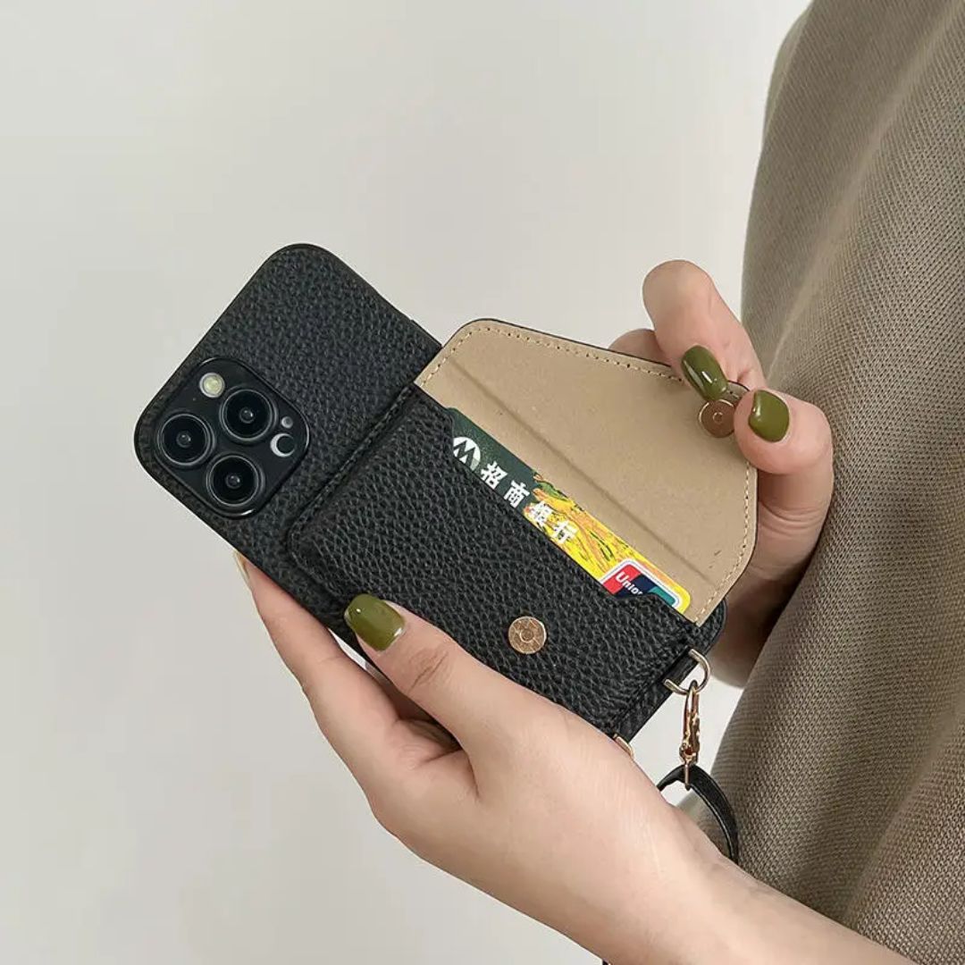 Funda iPhone Bolso de Piel