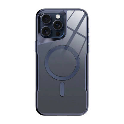 Funda iPhone Transparente Magnética con Protección Reforzada