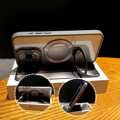 Funda iPhone Transparente MagSafe con Soporte