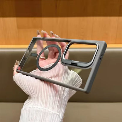 Funda Samsung Transparente con Soporte
